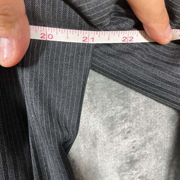 Samuelsohn Harry Rosen SB Ashton Blazer Mens 40R Striped 💯 Wool Made in Canada - Picture 14 of 15